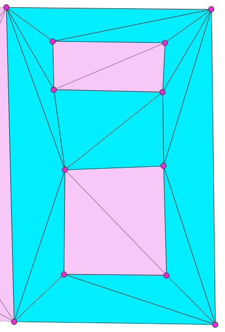 Processed faces highlighted